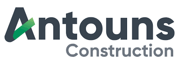 A logo of an outsource construction company