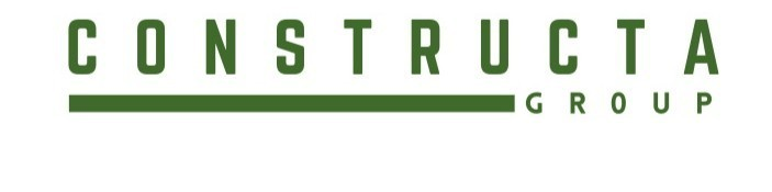 A green and white logo for the company streer.