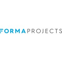 A logo of forma projects