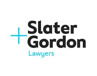 A logo of slater gordon lawyers